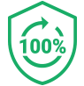 100% Refund
