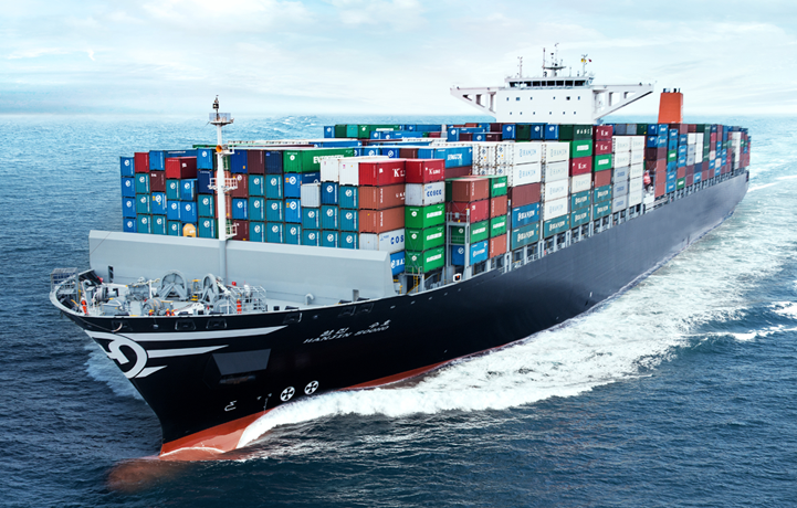 Container vessel shipping