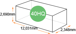 40HQ Container