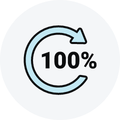 100% Refund Guarantee - in case you don’t receive your item