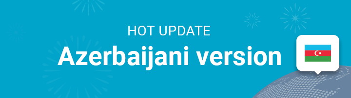 HOT Update: Azerbaijani version