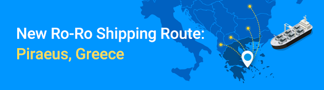 New RoRo shipping Route